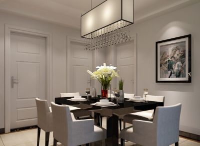 岱山平治南苑86平现代简约装修方案