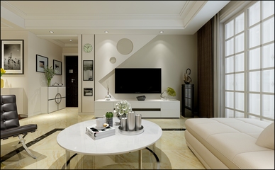 6万元打造148平米现代简约三居室——青岛装修设计案例解析