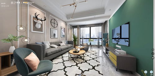 100平米北欧风格装修设计 为你打造一份宁静的北欧风情